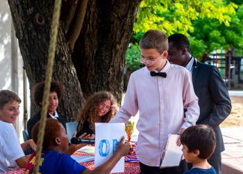 Schuljahresendfeier / End of year party