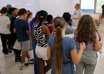 Theatre workshop on 23 August 2024 with Prof. Dr Winnie-Karen Giera and Lilly Woltersdorf