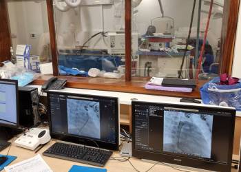 Besuch im Krankenhaus im Mai 2025