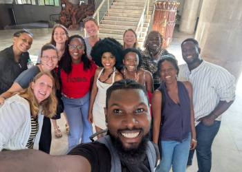 Hercules-Team im Nationaltheater