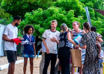 Schuljahresendfeier / End of year party