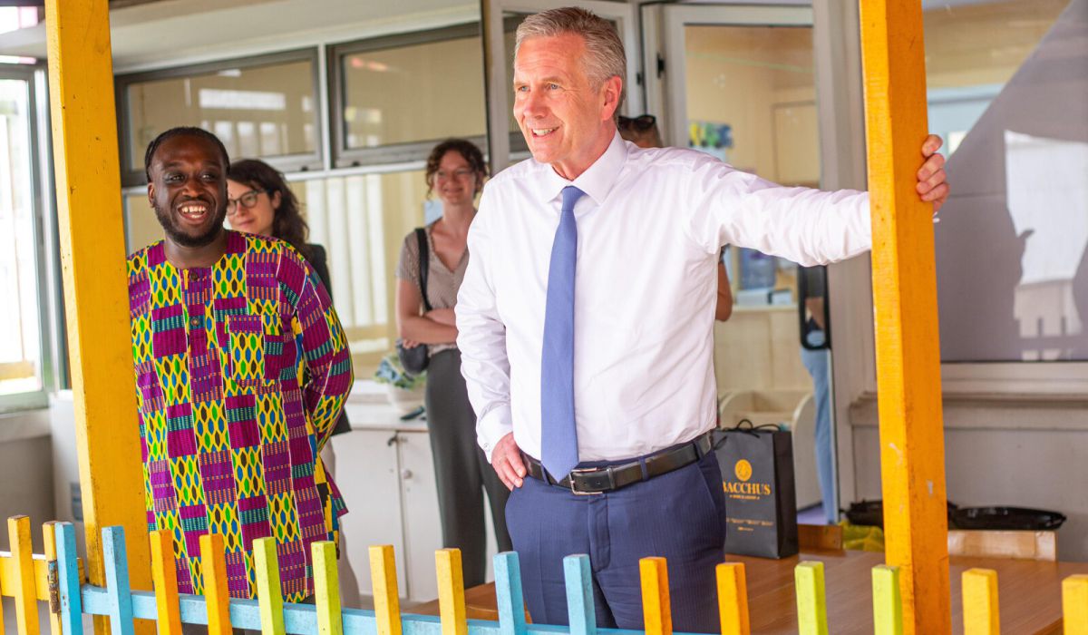 Staatsbesuch an der DISA