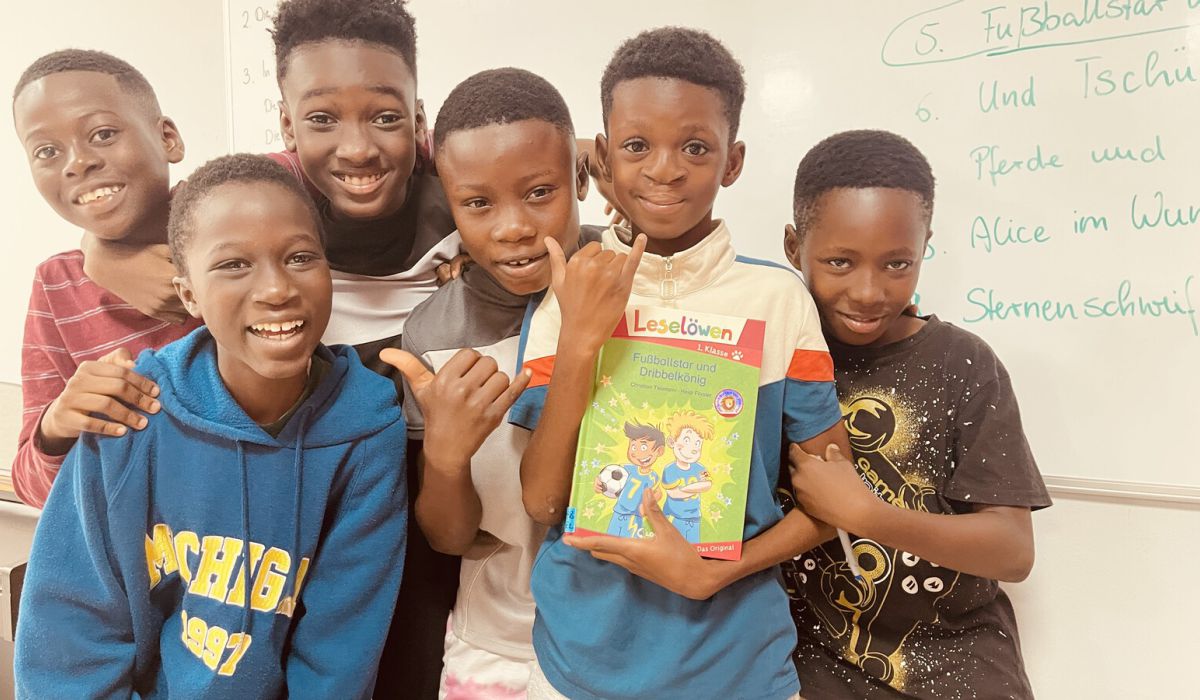 DaF-Klassen 5/6 wählen ihr Lieblingsbuch: Fußballstar und Dribbelkönig