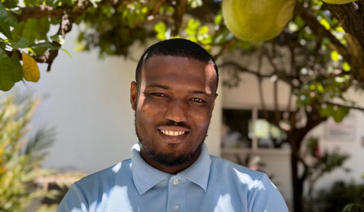 New teacher: Bernard Adjei Boateng