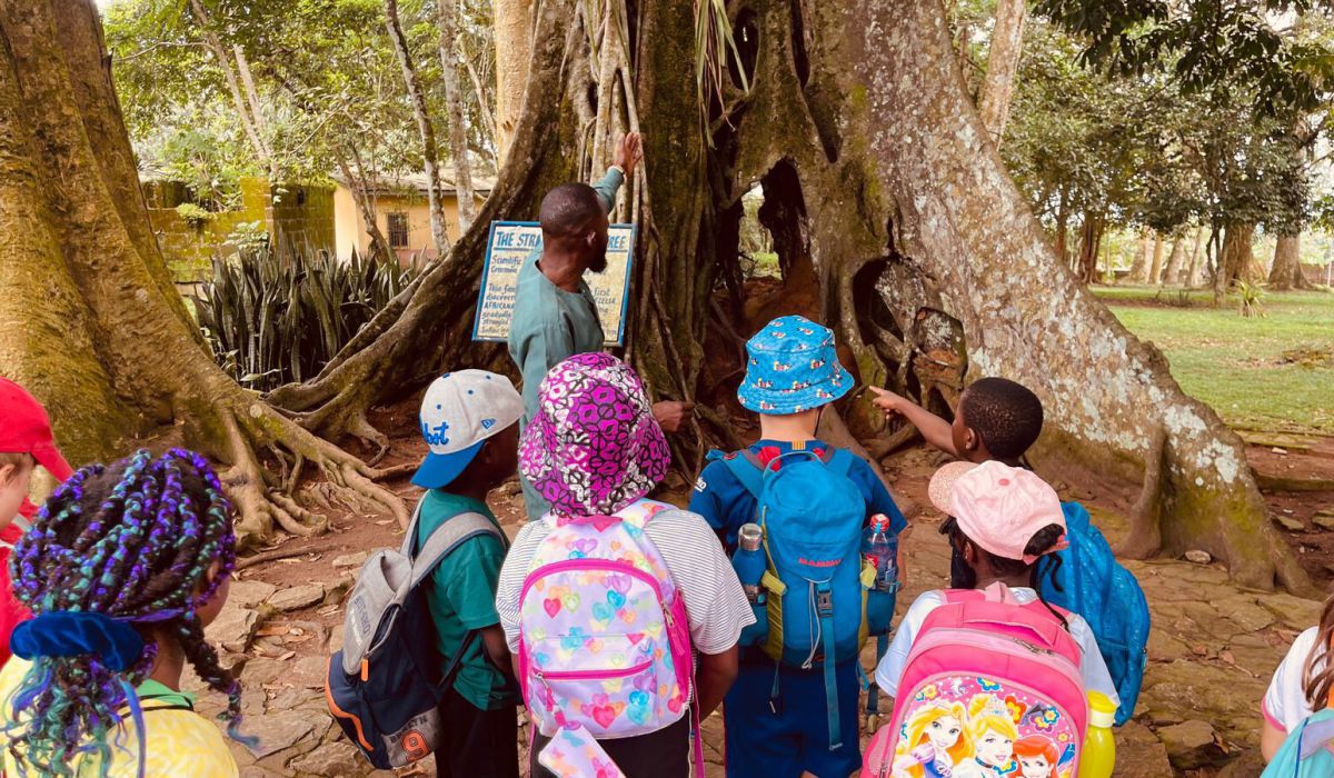 Ein Tag im Botanischen Garten von Aburi