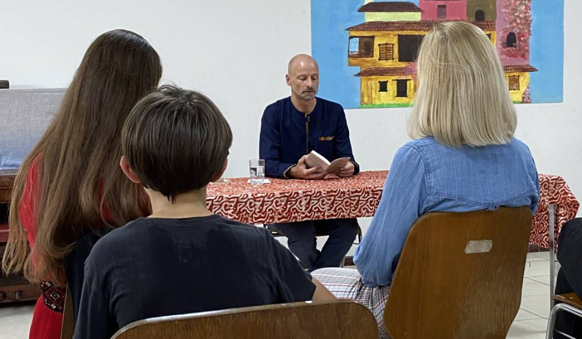 Lesung des Schweizer Autors Urs Mannhart