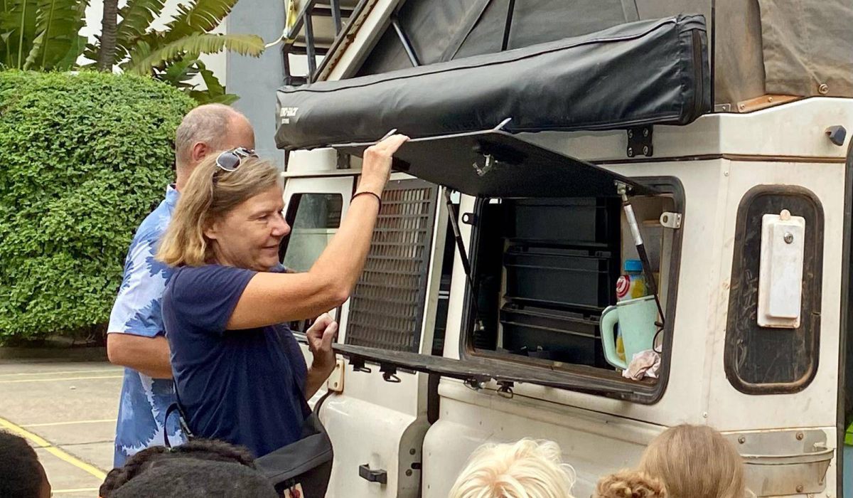 Globetrotters pay a visit